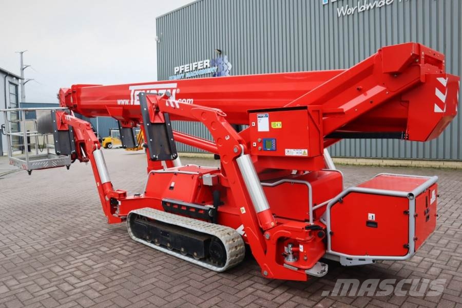 Teupen LEO 31T 230 V Electric Motor + Diesel, Rubber Trac Bomliftar