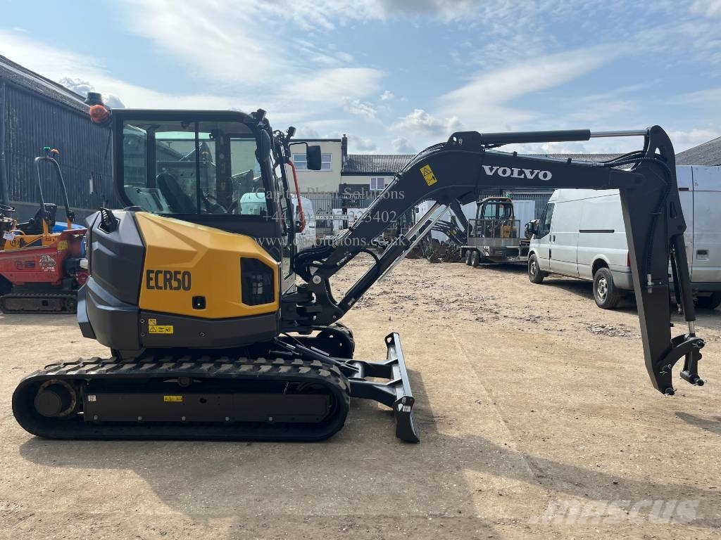 Volvo ECR 50 F 小型挖掘机