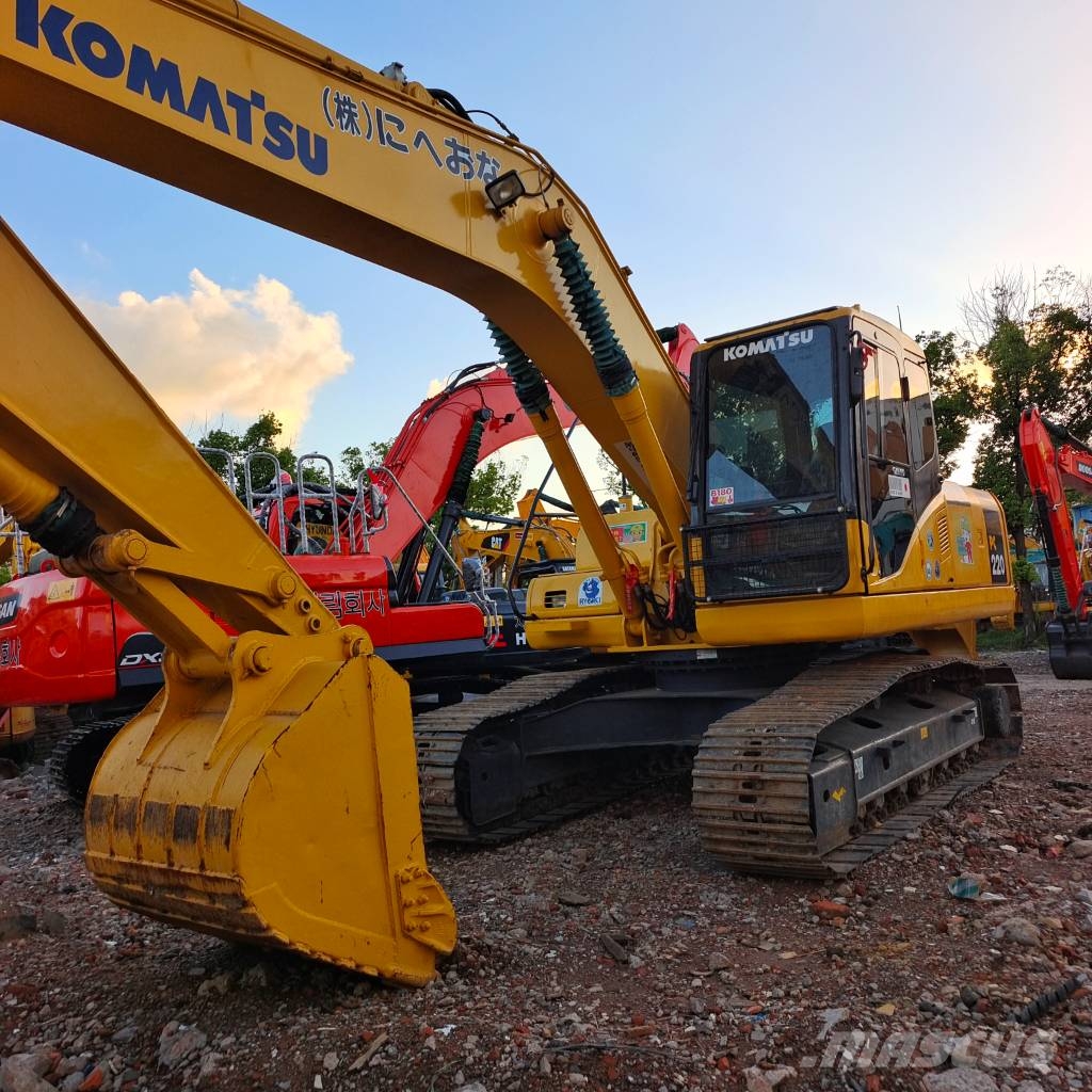 Komatsu PC 220-7 - China Largest Supplier Bageri guseničari