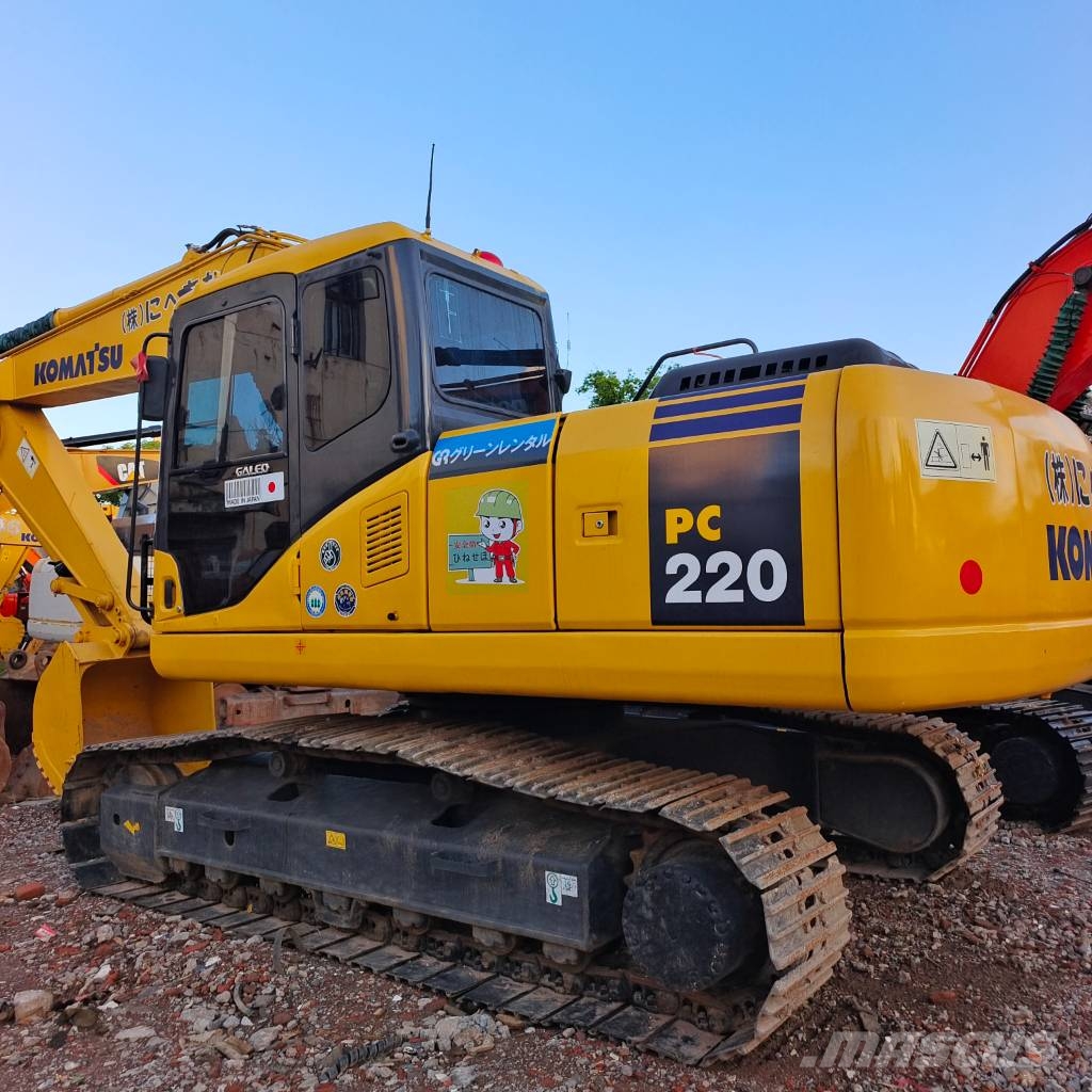Komatsu PC 220-7 - China Largest Supplier Bageri guseničari