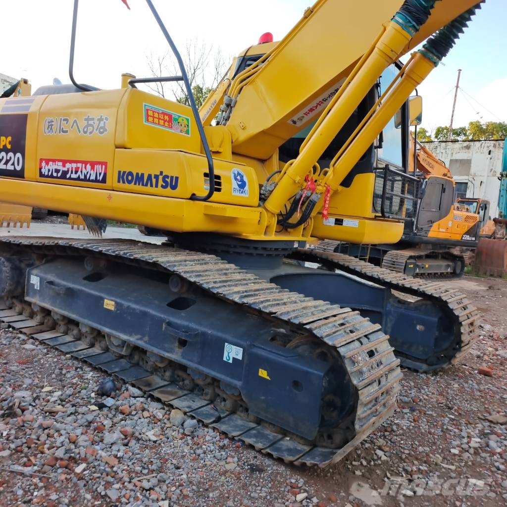 Komatsu PC 220-7 - China Largest Supplier Bageri guseničari