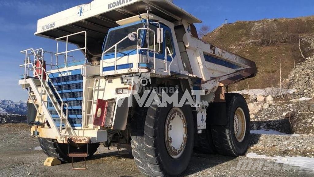 Komatsu HD985 Knækstyrede dumpere