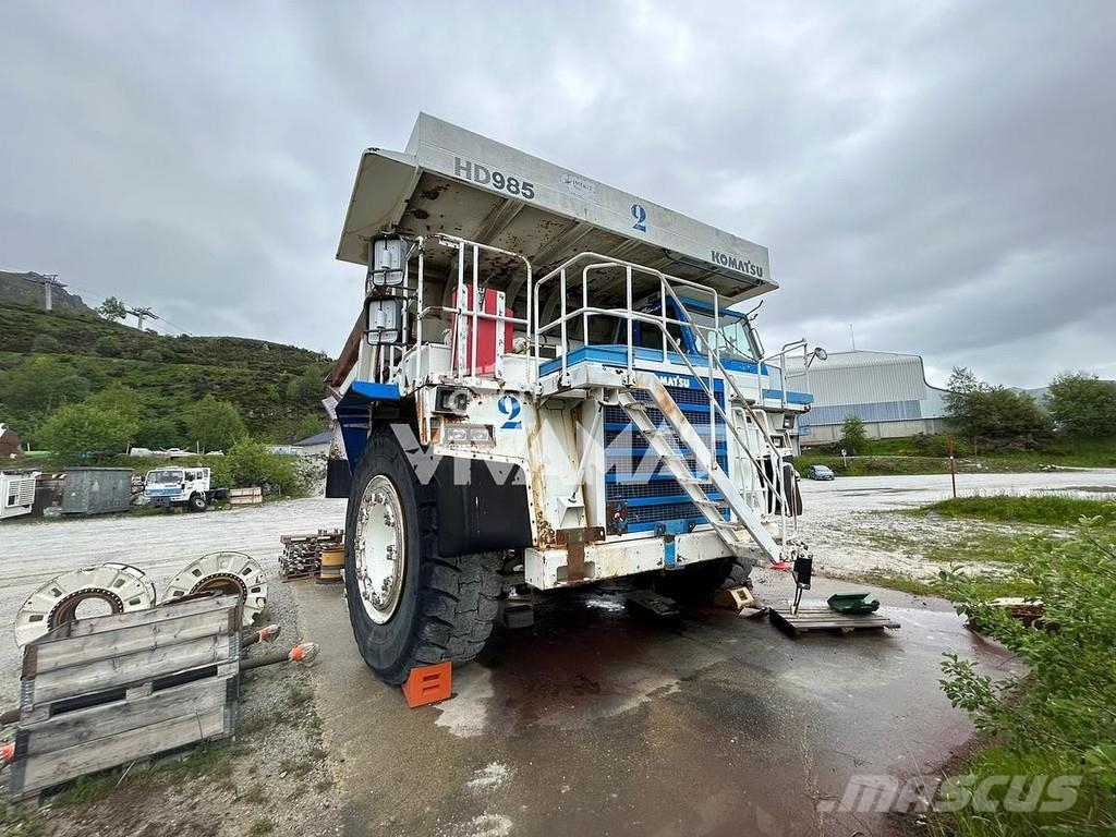 Komatsu HD985 Knækstyrede dumpere