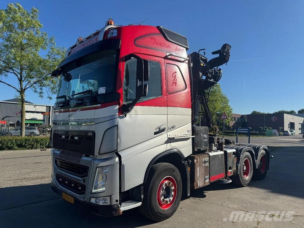 Volvo FH 540 6X4 - EURO 6 + PALFINGER EPSILON S260Z96 Tahače