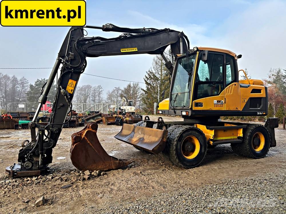 Volvo EW 140 D KOPARKA KOŁOWA GŁOWICA OBROTOWA ZE SZCZYP Wielgraafmachines