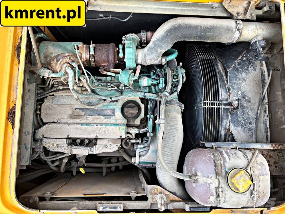 Volvo EW 140 D KOPARKA KOŁOWA GŁOWICA OBROTOWA ZE SZCZYP Wielgraafmachines