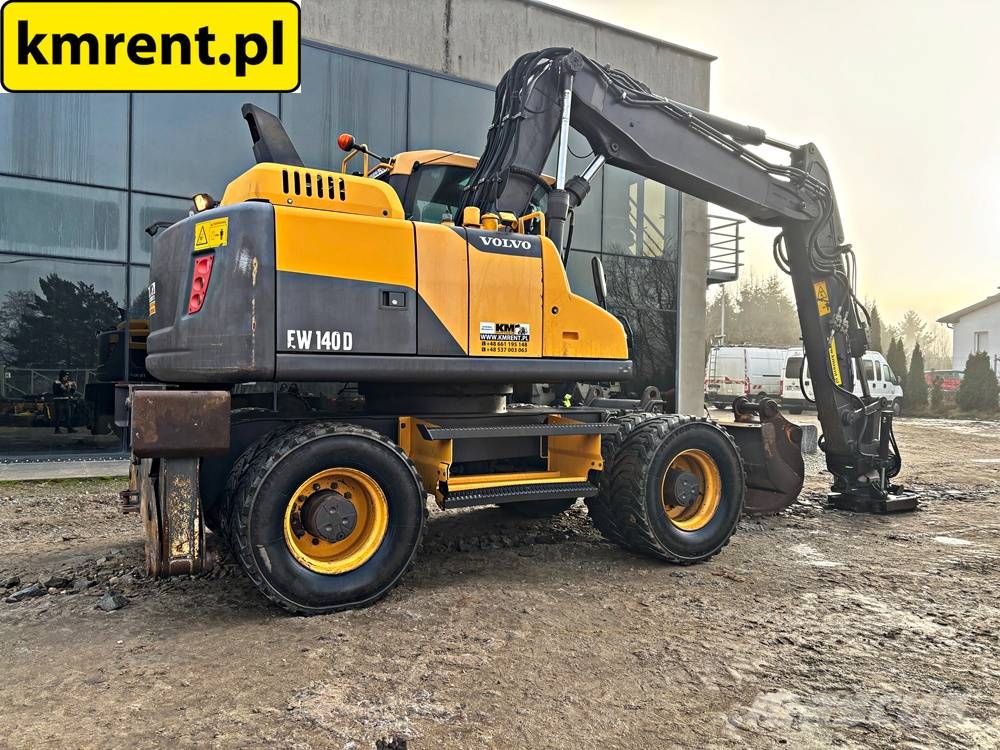 Volvo EW 140 D KOPARKA KOŁOWA GŁOWICA OBROTOWA ZE SZCZYP Wielgraafmachines