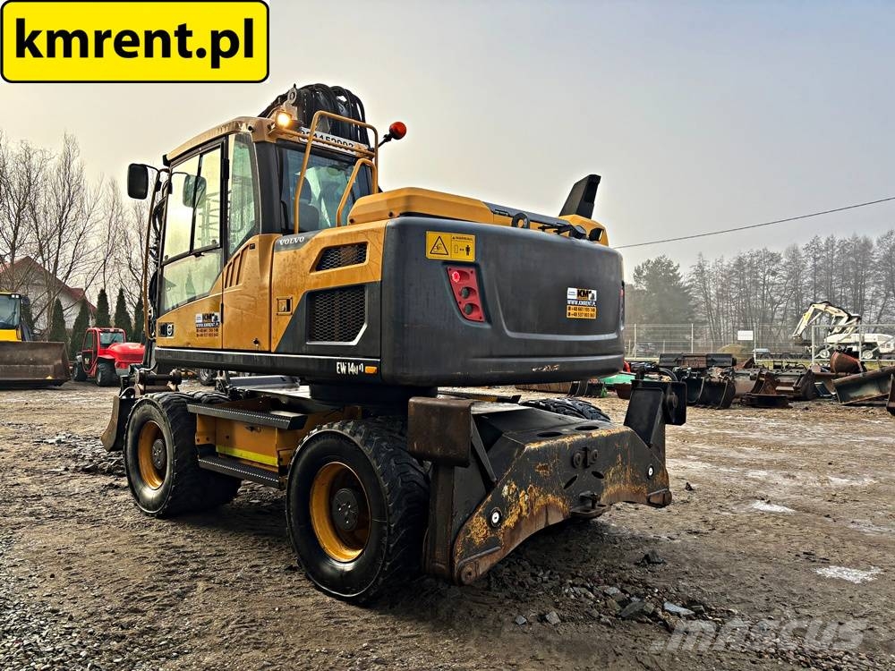 Volvo EW 140 D KOPARKA KOŁOWA GŁOWICA OBROTOWA ZE SZCZYP Wielgraafmachines