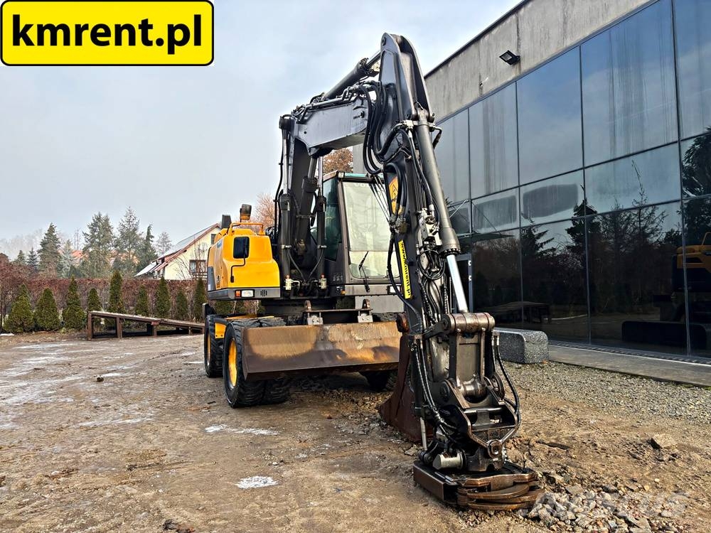 Volvo EW 140 D KOPARKA KOŁOWA GŁOWICA OBROTOWA ZE SZCZYP Wielgraafmachines