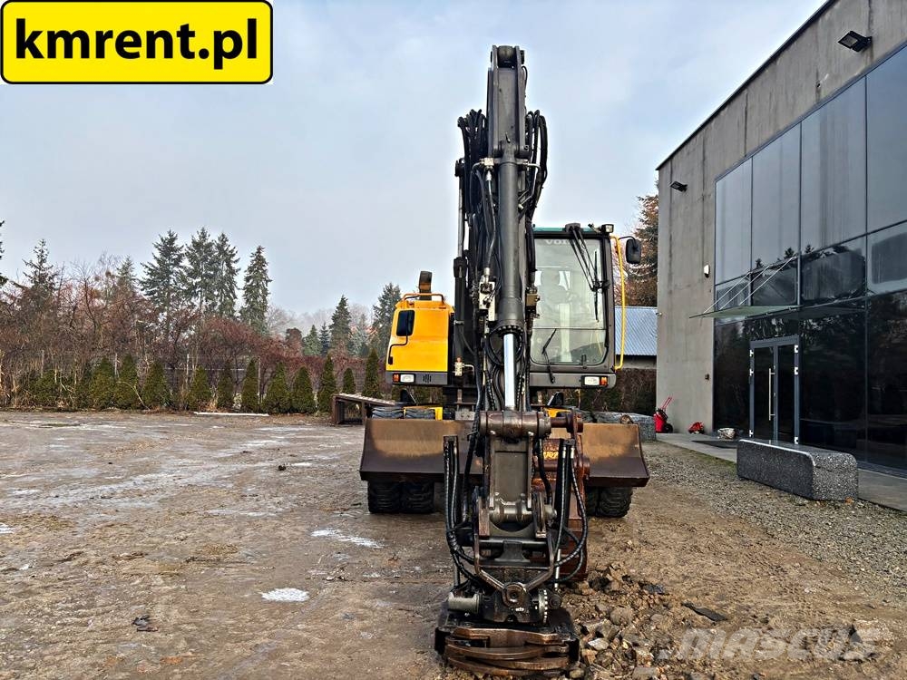 Volvo EW 140 D KOPARKA KOŁOWA GŁOWICA OBROTOWA ZE SZCZYP Wielgraafmachines