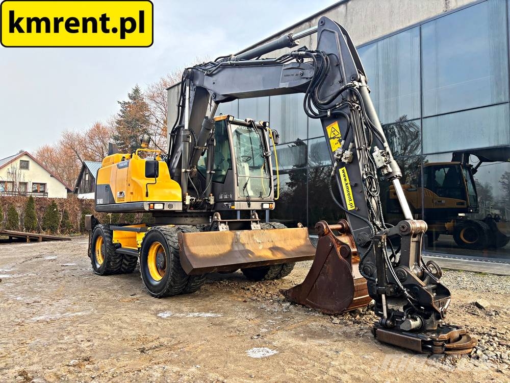 Volvo EW 140 D KOPARKA KOŁOWA GŁOWICA OBROTOWA ZE SZCZYP Wielgraafmachines
