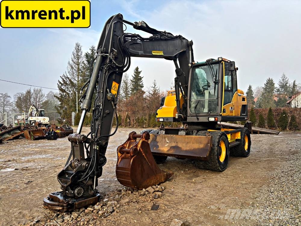 Volvo EW 140 D KOPARKA KOŁOWA GŁOWICA OBROTOWA ZE SZCZYP Wielgraafmachines