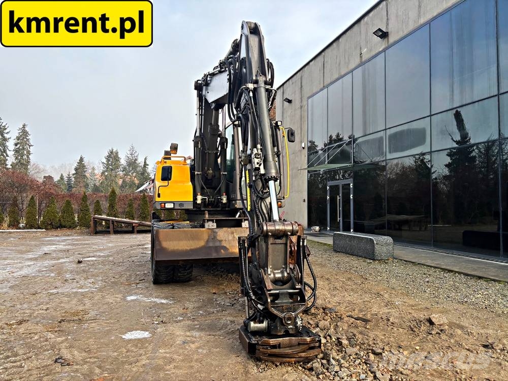 Volvo EW 140 D KOPARKA KOŁOWA GŁOWICA OBROTOWA ZE SZCZYP Wielgraafmachines