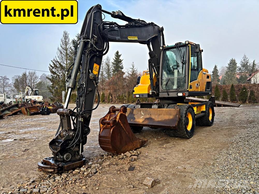 Volvo EW 140 D KOPARKA KOŁOWA GŁOWICA OBROTOWA ZE SZCZYP Wielgraafmachines
