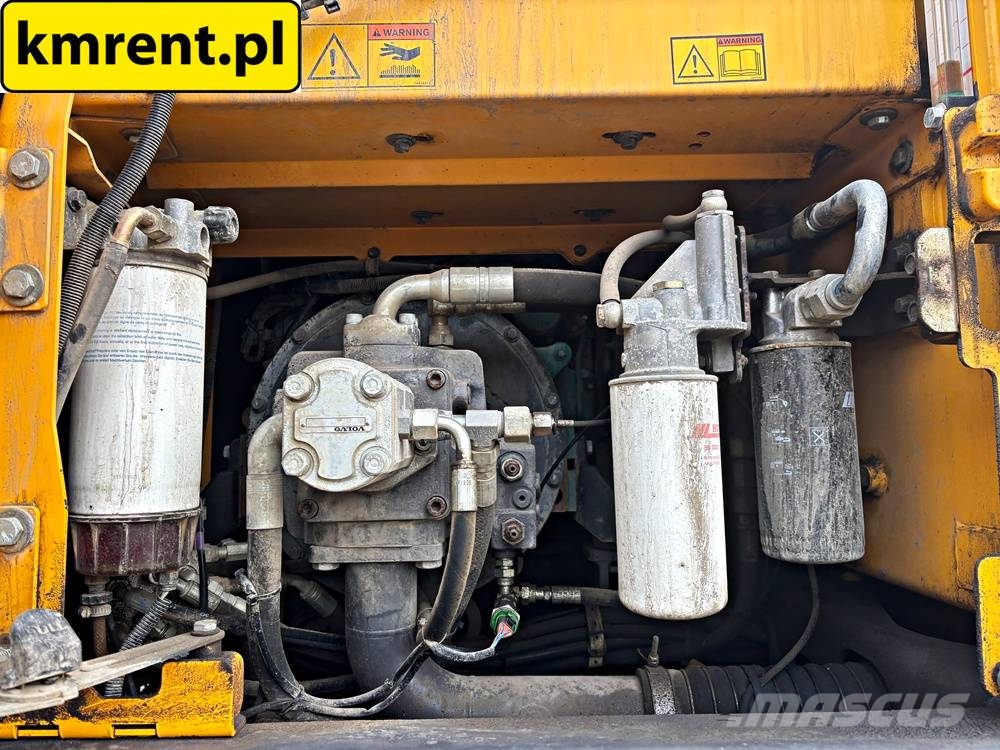 Volvo EW 140 D KOPARKA KOŁOWA GŁOWICA OBROTOWA ZE SZCZYP Wielgraafmachines