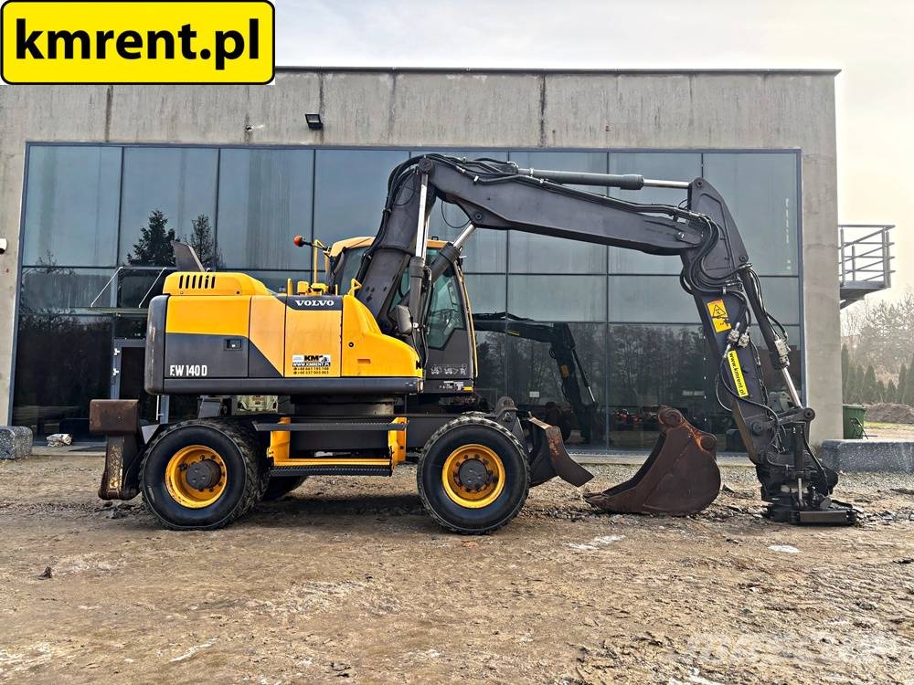 Volvo EW 140 D KOPARKA KOŁOWA GŁOWICA OBROTOWA ZE SZCZYP Wielgraafmachines