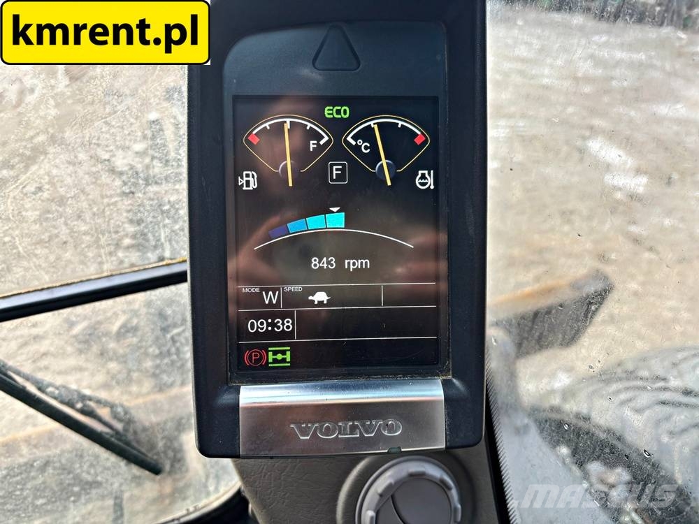 Volvo EW 140 D KOPARKA KOŁOWA GŁOWICA OBROTOWA ZE SZCZYP Wielgraafmachines