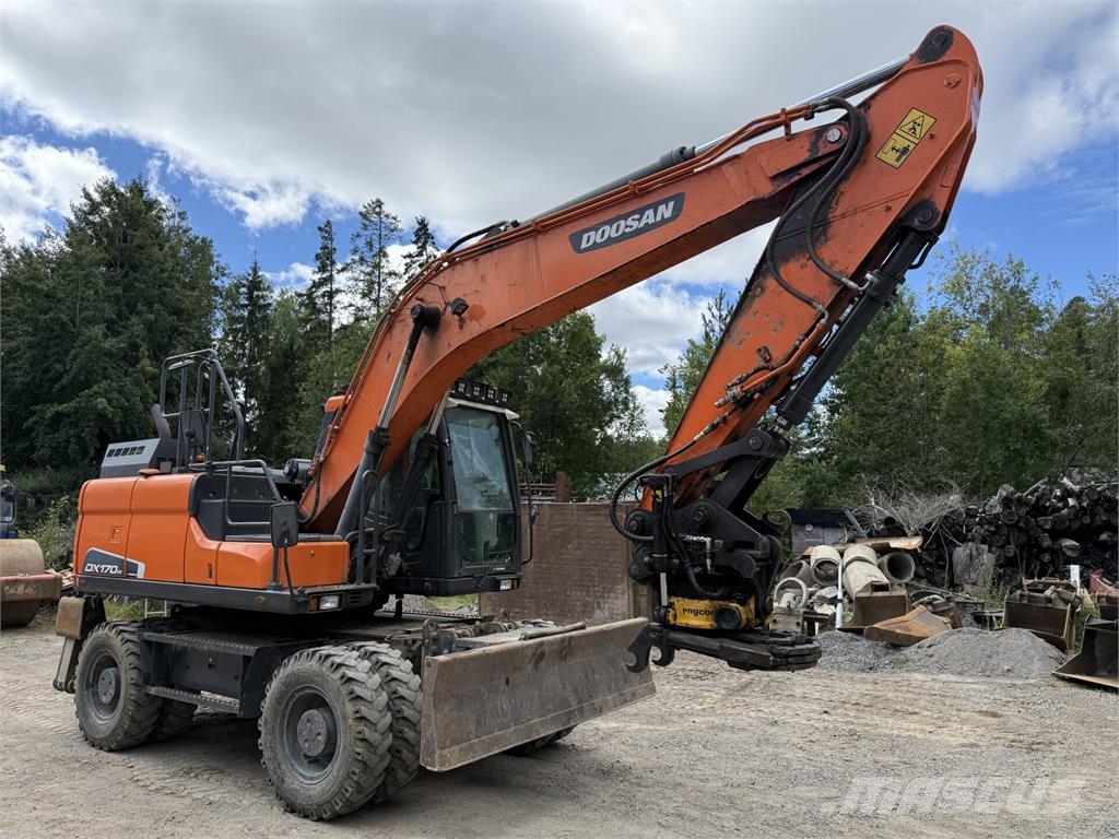 Doosan DX170W-5 Wielgraafmachines