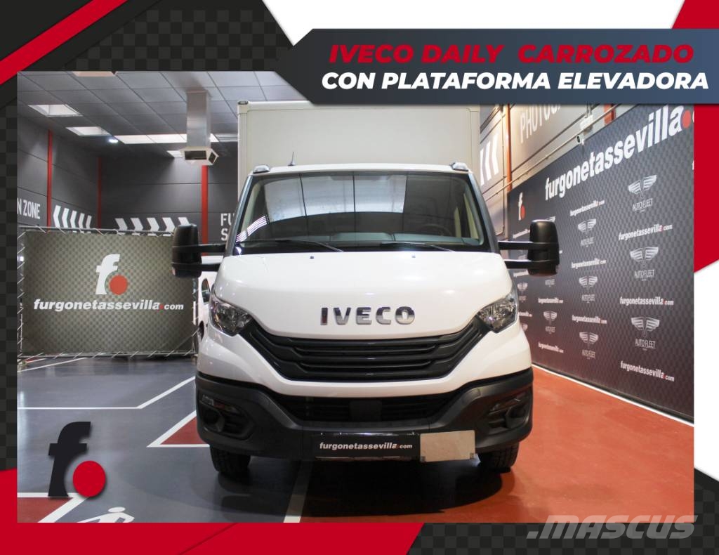 Iveco Daily CARROZADO CON PLATAFORMA ELEVADORA Camiones plataforma