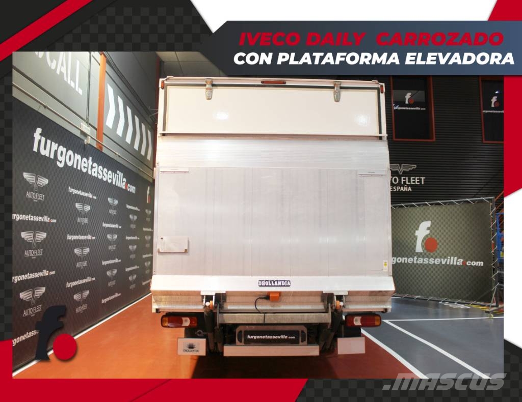 Iveco Daily CARROZADO CON PLATAFORMA ELEVADORA Camiones plataforma