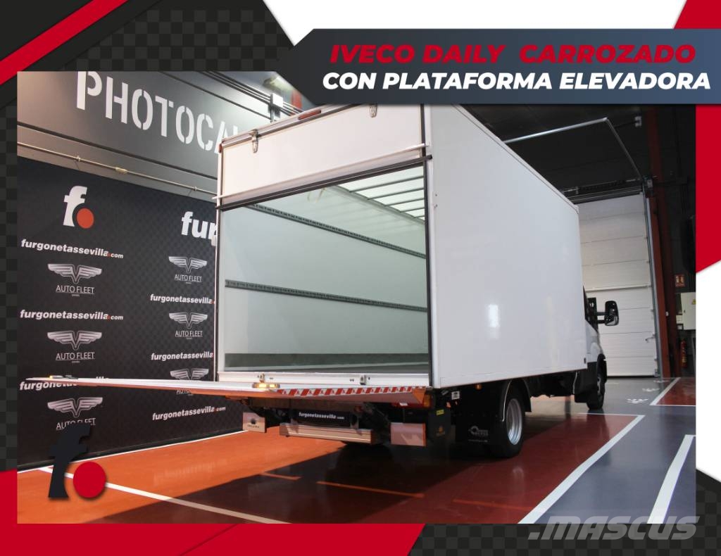 Iveco Daily CARROZADO CON PLATAFORMA ELEVADORA Camiones plataforma