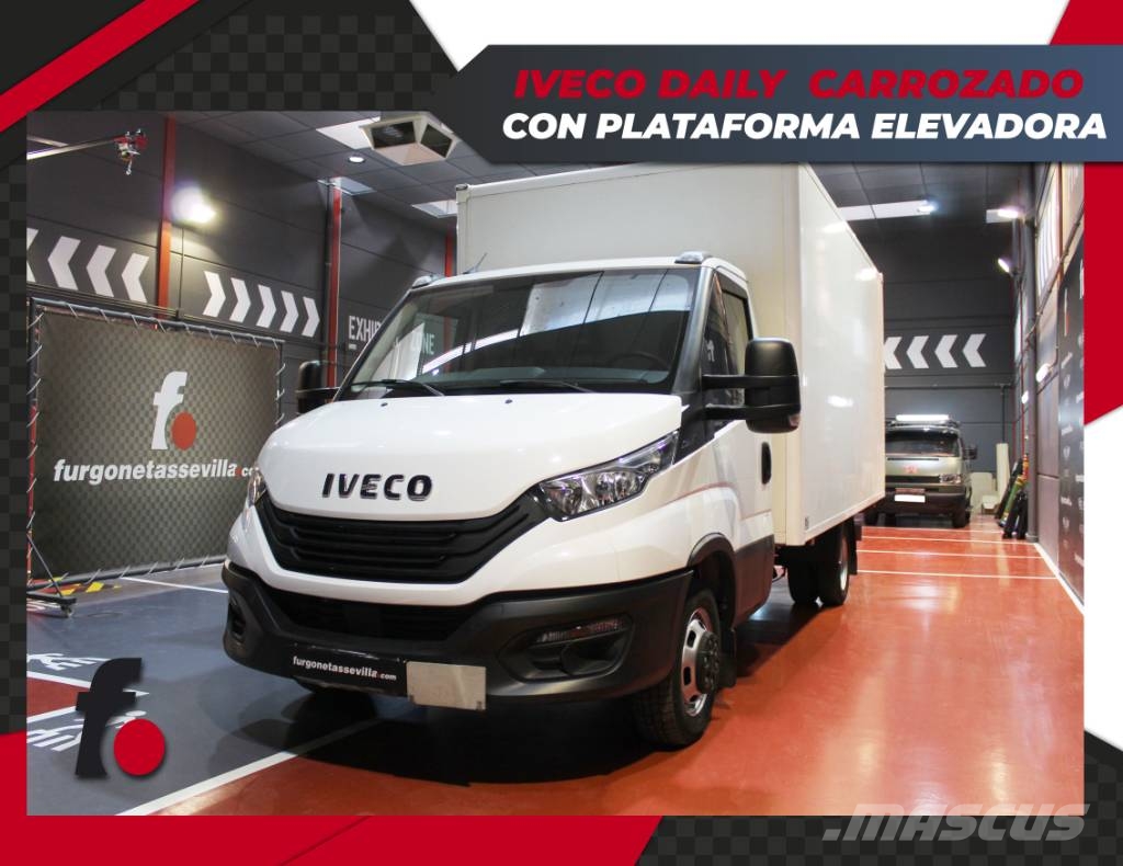 Iveco Daily CARROZADO CON PLATAFORMA ELEVADORA Camiones plataforma