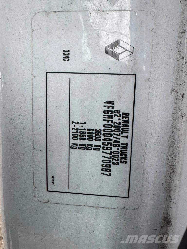 Renault Master **EURO6B-BELGIAN ORIGINE-FRIGO** 冷藏面包车