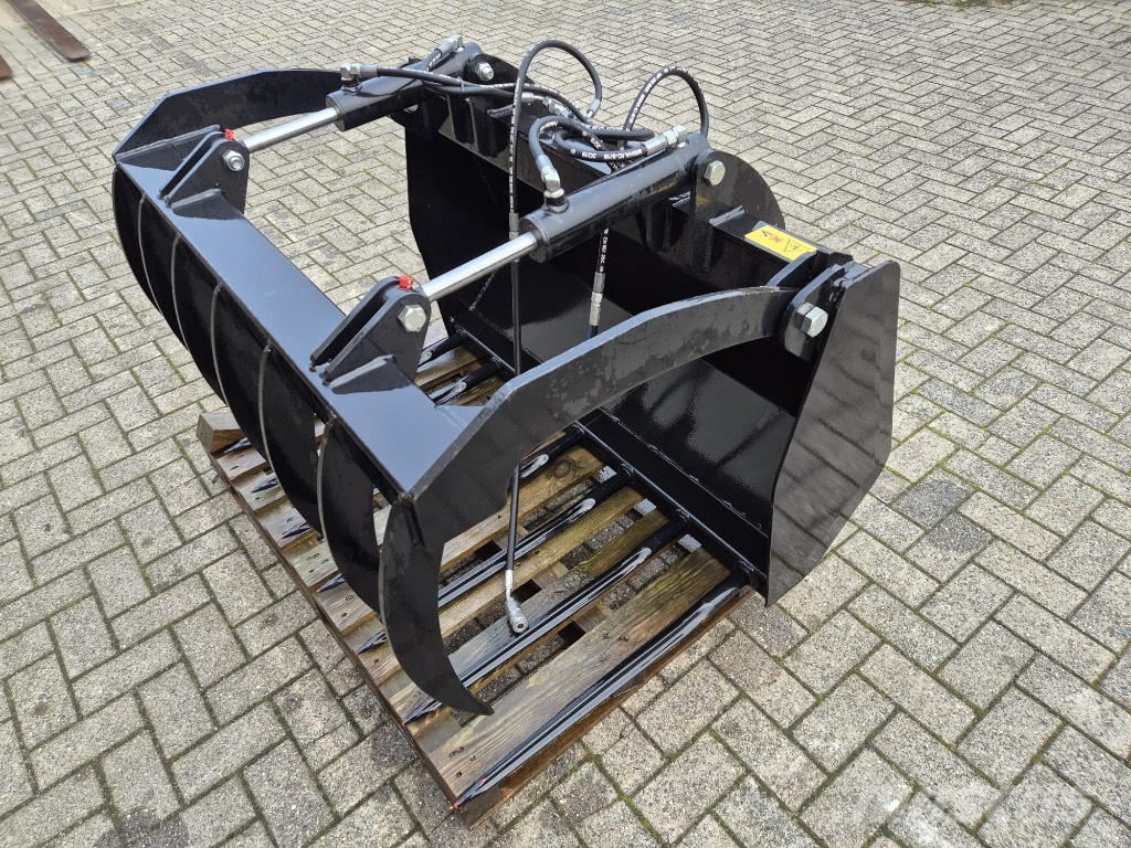 AF Krokodilgebiss für Schäffer Lader - WIE NEU 1,20m フロントローダーアクセサリー・アタッチメント