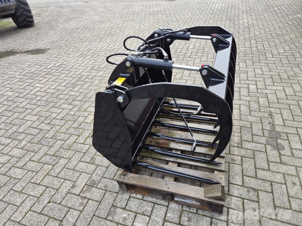 AF Krokodilgebiss für Schäffer Lader - WIE NEU 1,20m フロントローダーアクセサリー・アタッチメント