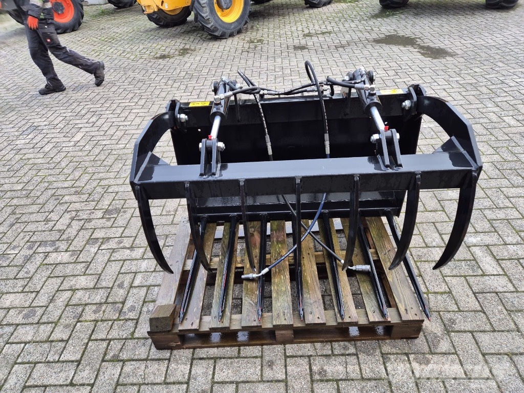 AF Krokodilgebiss für Schäffer Lader - WIE NEU 1,20m フロントローダーアクセサリー・アタッチメント