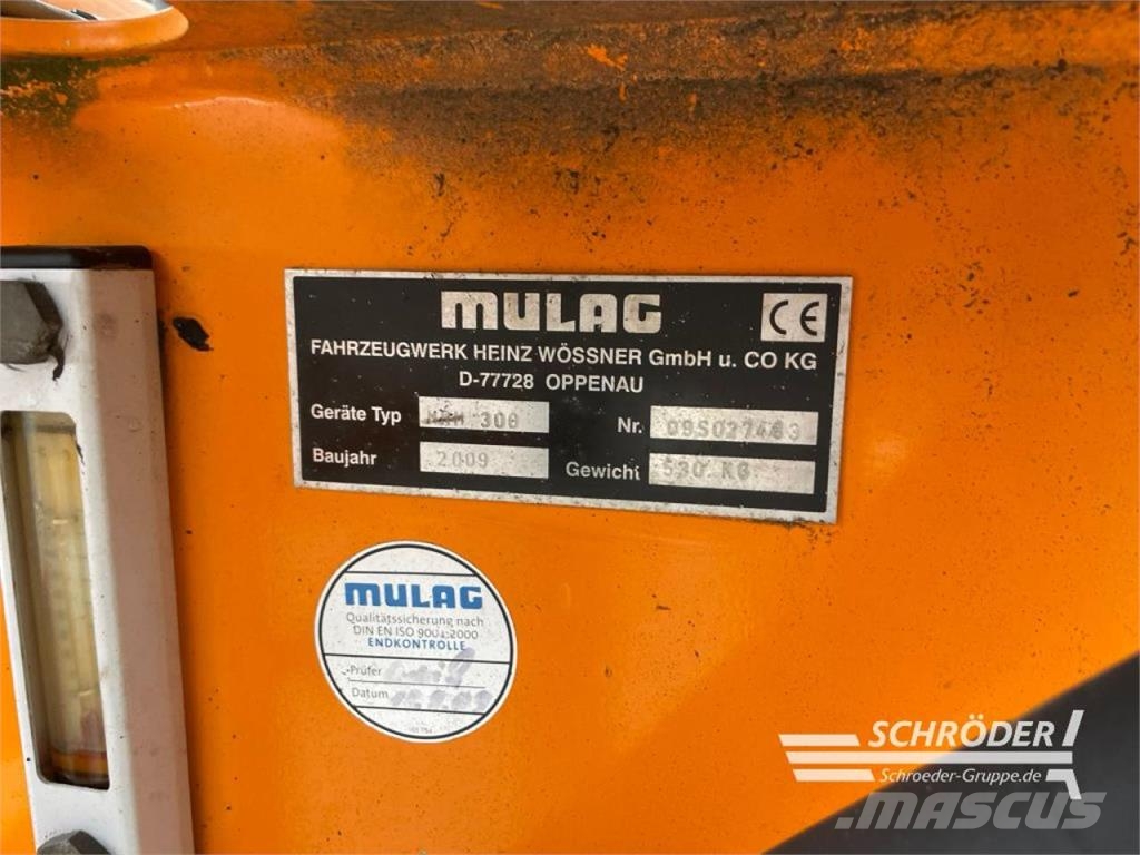 Mulag MRM 300 RANDSTREIFENMÄHGERÄT Vrtni traktor kosilnice
