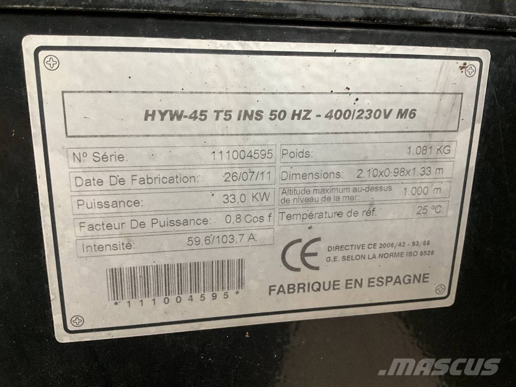 Himoinsa HYW 45 Dizelski agregati
