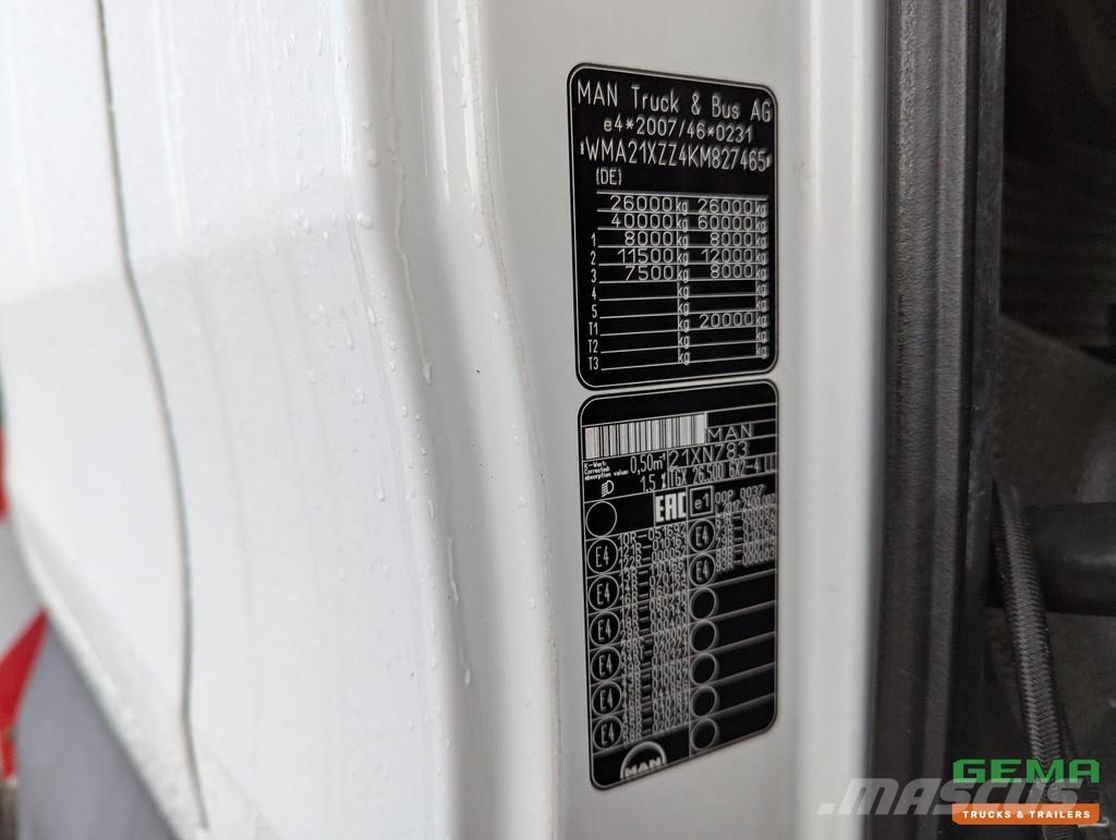 MAN TGX 26.500 6x2/4 LL Euro6 - Retarder + Recker FZ3 مركبات النقل