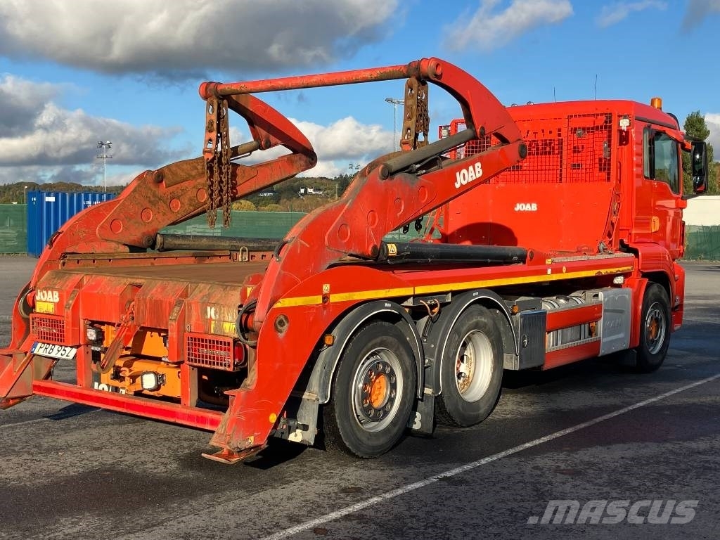 MAN TGS 26.360 Skip bin truck