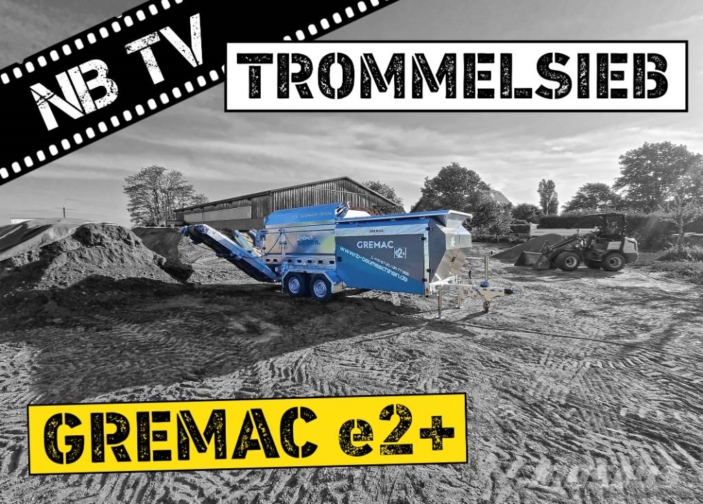 Gremac e2+ Mobile Trommelsiebanlage - 3m Trommel Барабанный грохот
