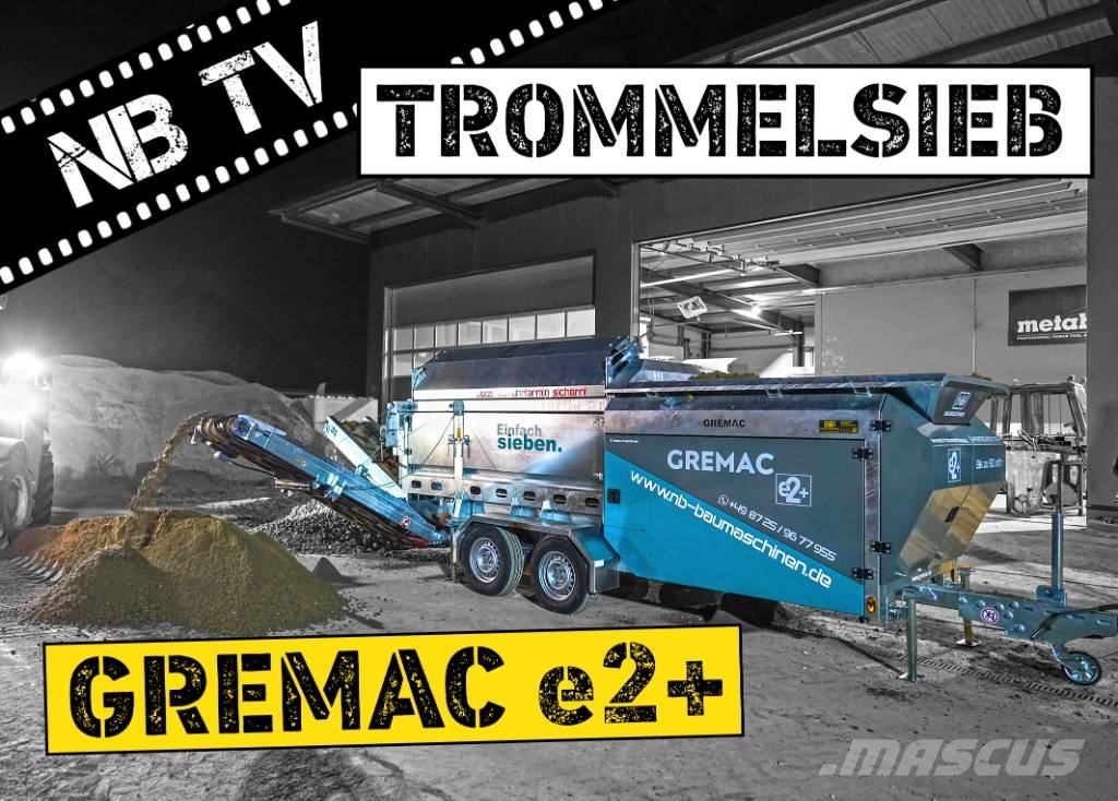 Gremac e2+ Mobile Trommelsiebanlage - 3m Trommel Барабанный грохот