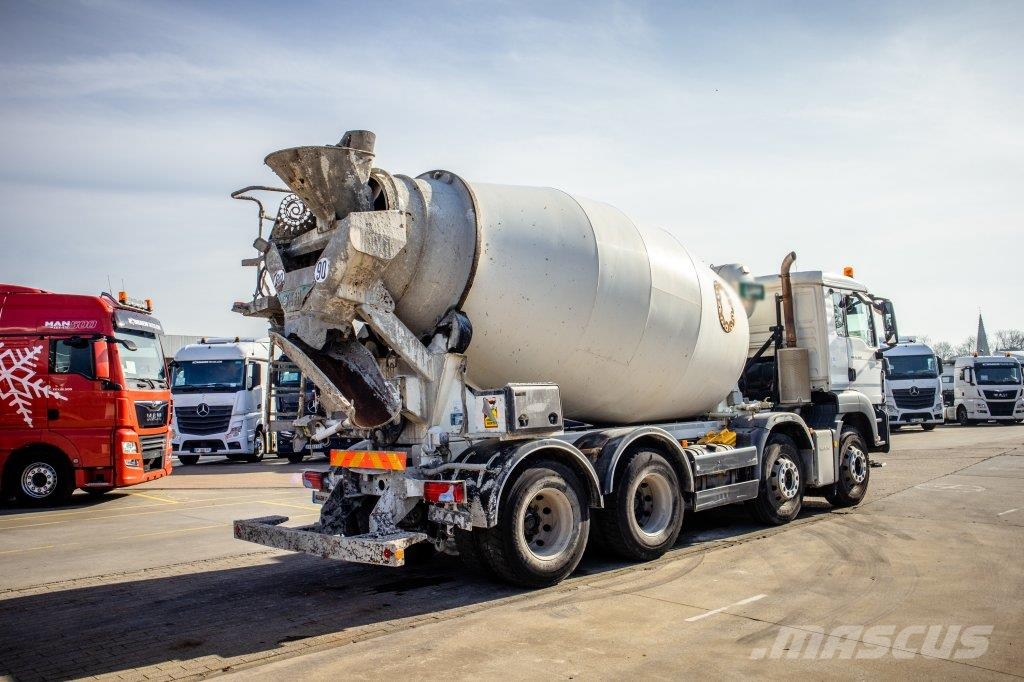 MAN TGS 36.360 BB+MIXER 9M³ Camiones hormigonera