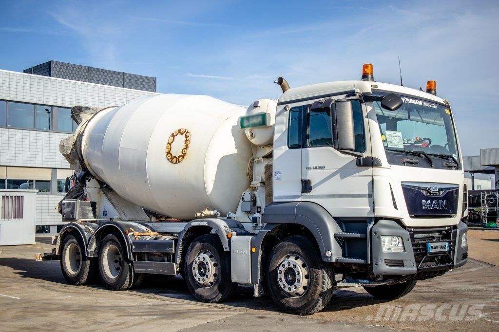MAN TGS 36.360 BB+MIXER 9M³ Camiones hormigonera