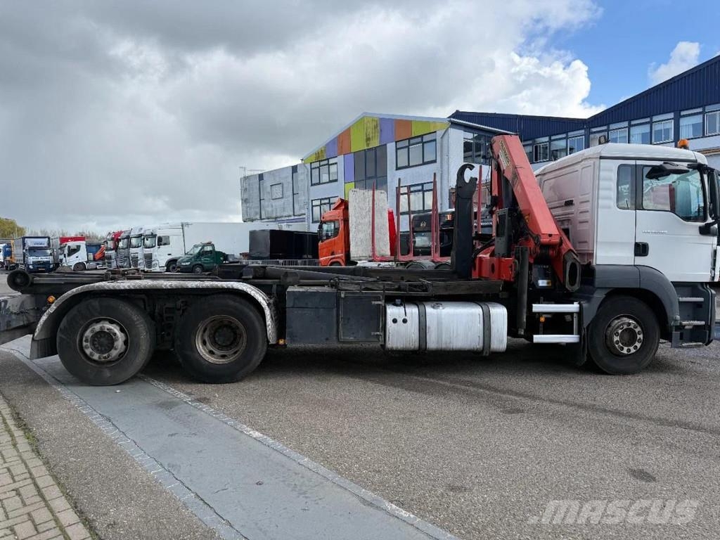MAN TGS 26.400 6X2 + PALFINGER PK 14002 EH + REMOTE CO Φορτηγά ανατροπή με γάντζο