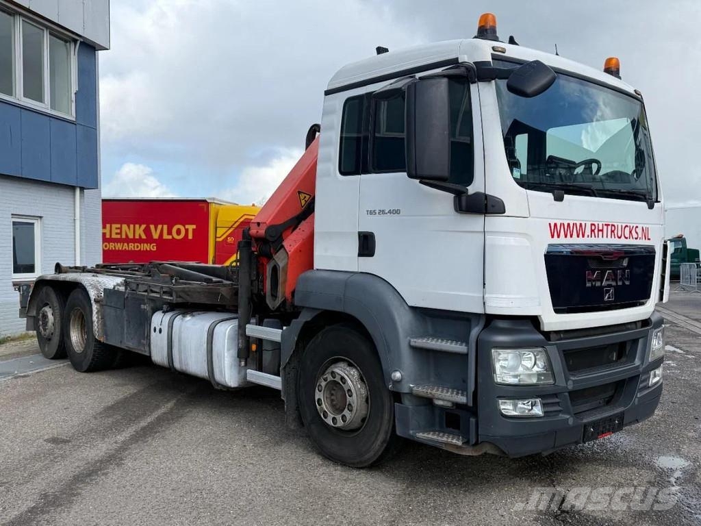MAN TGS 26.400 6X2 + PALFINGER PK 14002 EH + REMOTE CO Φορτηγά ανατροπή με γάντζο