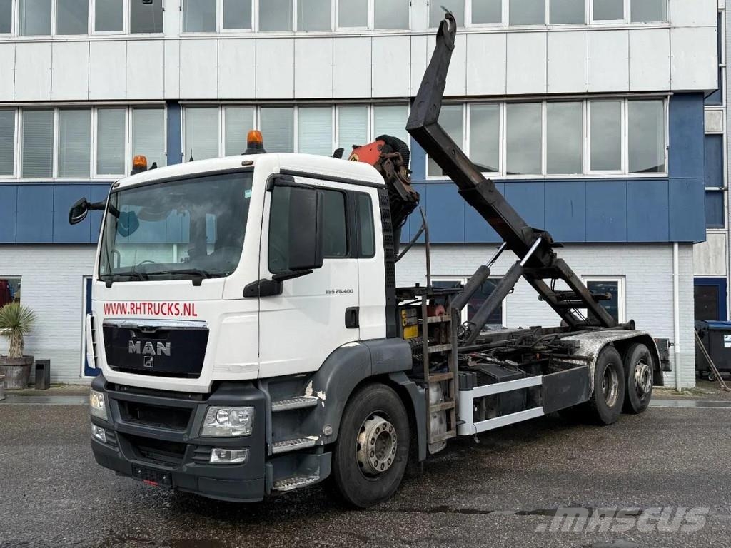 MAN TGS 26.400 6X2 + PALFINGER PK 14002 EH + REMOTE CO Φορτηγά ανατροπή με γάντζο