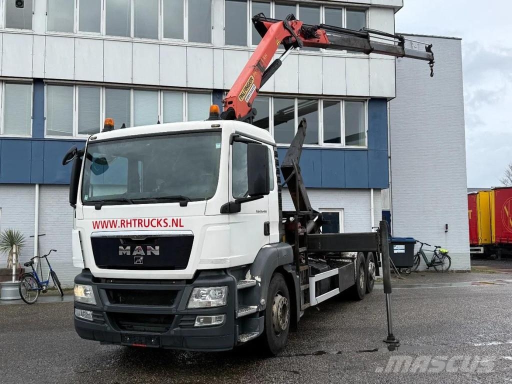 MAN TGS 26.400 6X2 + PALFINGER PK 14002 EH + REMOTE CO Φορτηγά ανατροπή με γάντζο