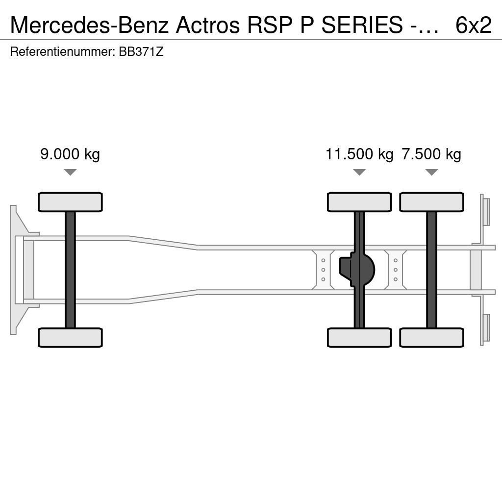 Mercedes-Benz Actros RSP P SERIES - Suctioning and Cleaning vacu Vaakumautod