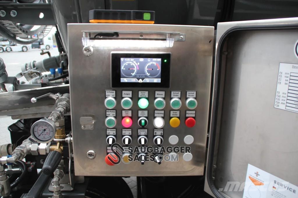 Mercedes-Benz Actros RSP P SERIES - Suctioning and Cleaning vacu Vaakumautod
