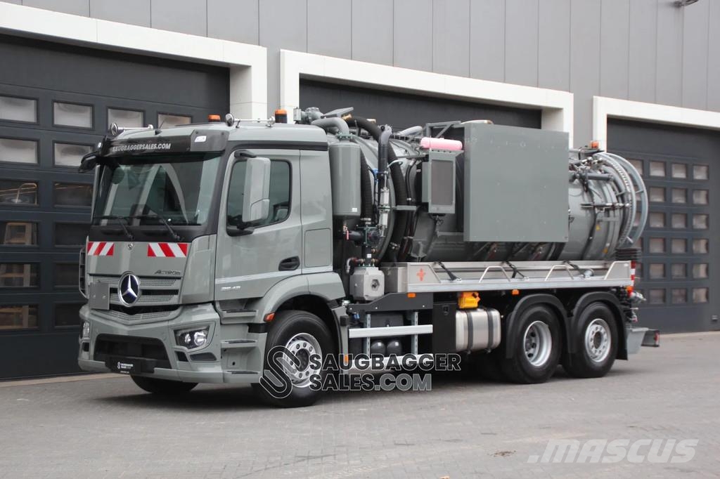Mercedes-Benz Actros RSP P SERIES - Suctioning and Cleaning vacu Vaakumautod