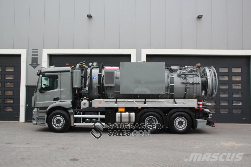 Mercedes-Benz Actros RSP P SERIES - Suctioning and Cleaning vacu Vaakumautod