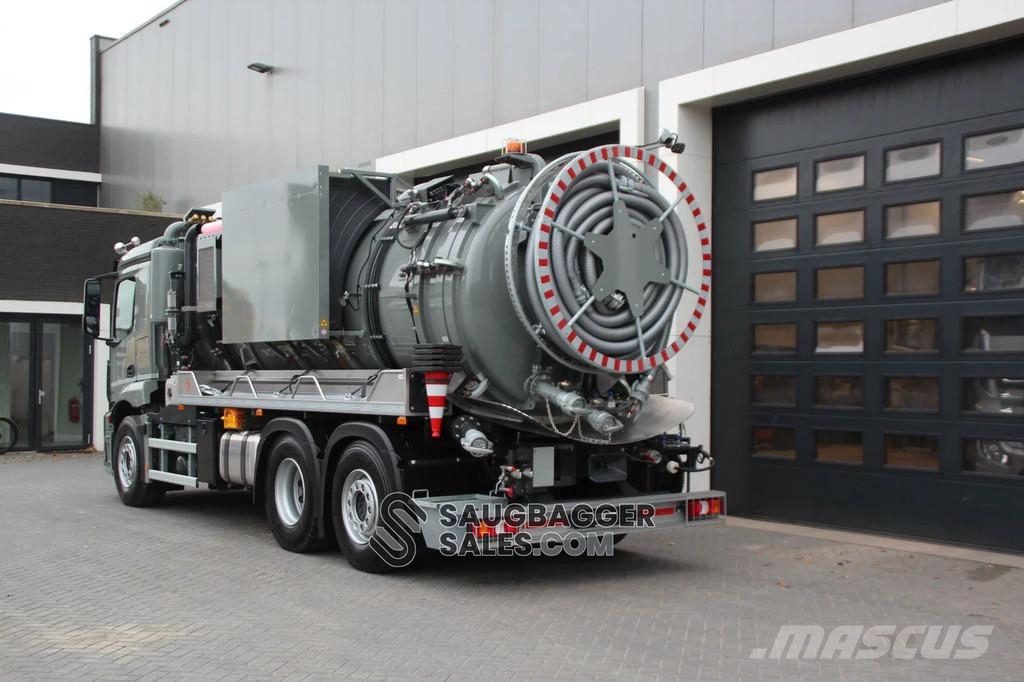 Mercedes-Benz Actros RSP P SERIES - Suctioning and Cleaning vacu Vaakumautod