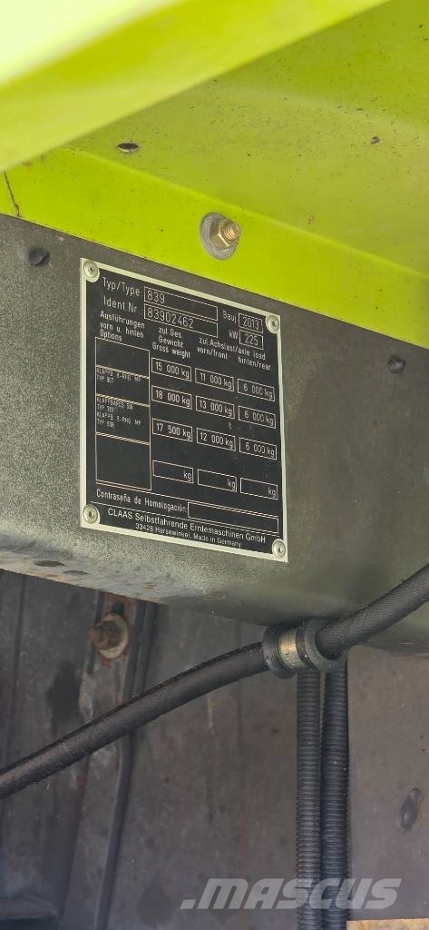 CLAAS Tucano 450 Cosechadoras combinadas