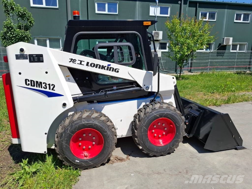 Lonking CDM312 Gumikerekes homlokrakodók