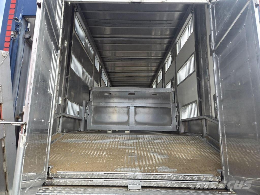 Scania R520 8X4 3 FLOOR شاحنات نقل الحيوانات